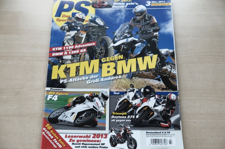 Deckblatt PS Sport Motorrad (03/2013)